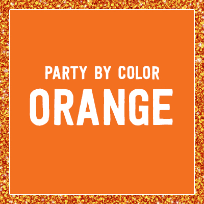 Orange Party Printables