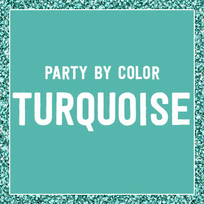 Turquoise Party Printables