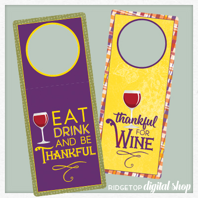 Snapshot – Wine Tags – Thanksgiving