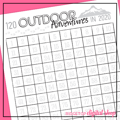 2020 Outdoor Adventures Tracker