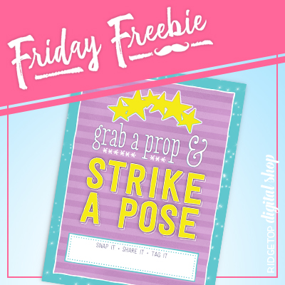 Friday Freebie: Fantasy Photo Booth Sign Printable