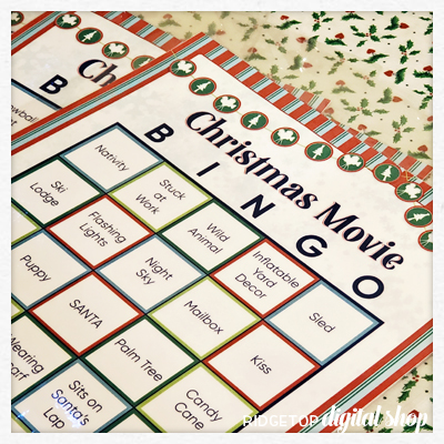 Christmas Movie Bingo Cards Free Printable