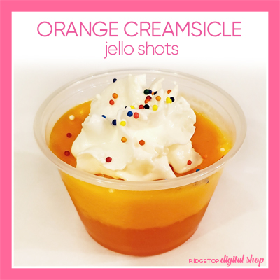 Orange Creamsicle Jello Shot Recipe
