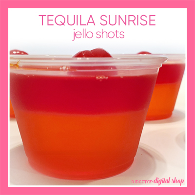 Tequila Sunrise Jello Shot Recipe