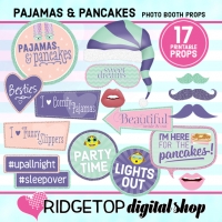 Ridgetop Digital Shop | Pajamas and Pancakes Photo Props