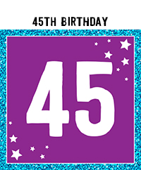 45th Birthday Party